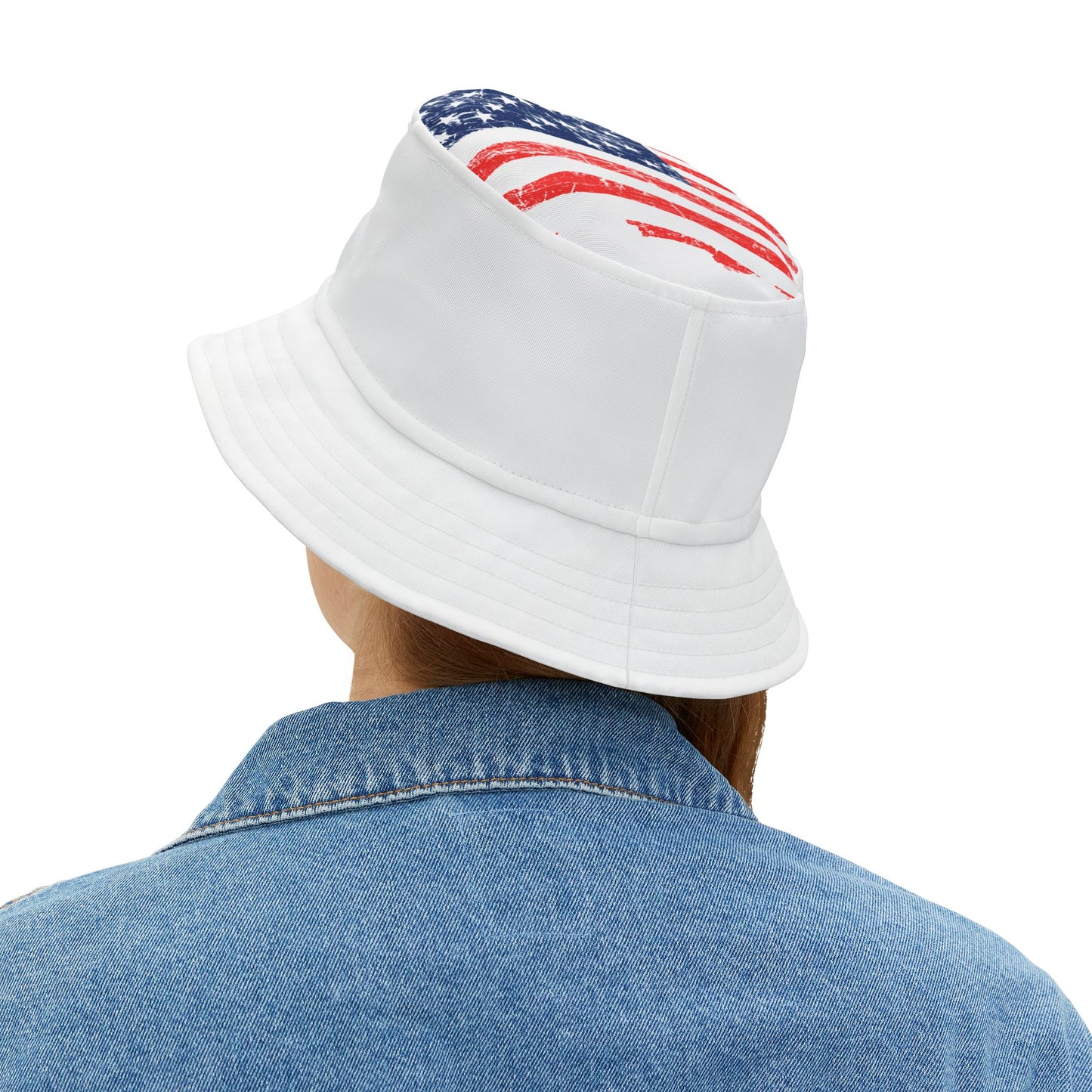 Comm-la American Flag Bucket Hat (AOP)