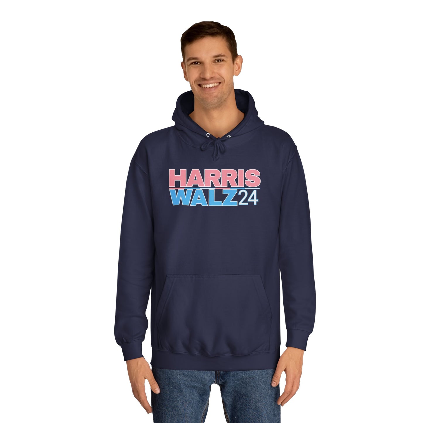 Harris Walls 24 Trans Pride Unisex College Hoodie