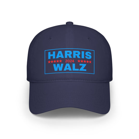 Harris Walz 2024 Low Profile Baseball Cap