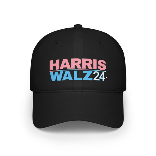 Harris Walz Trans Pride Line Low Profile Baseball Cap