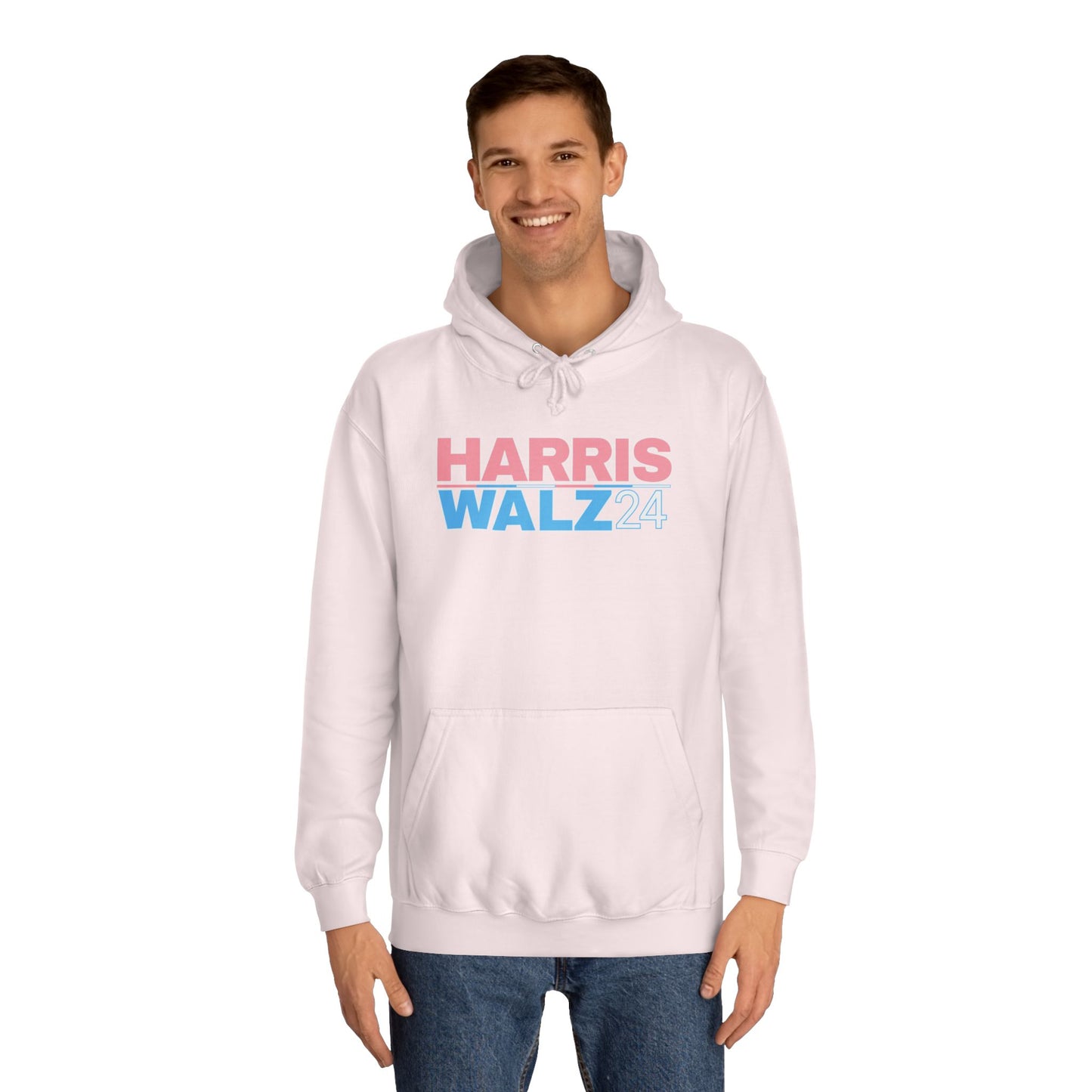 Harris Walls 24 Trans Pride Unisex College Hoodie