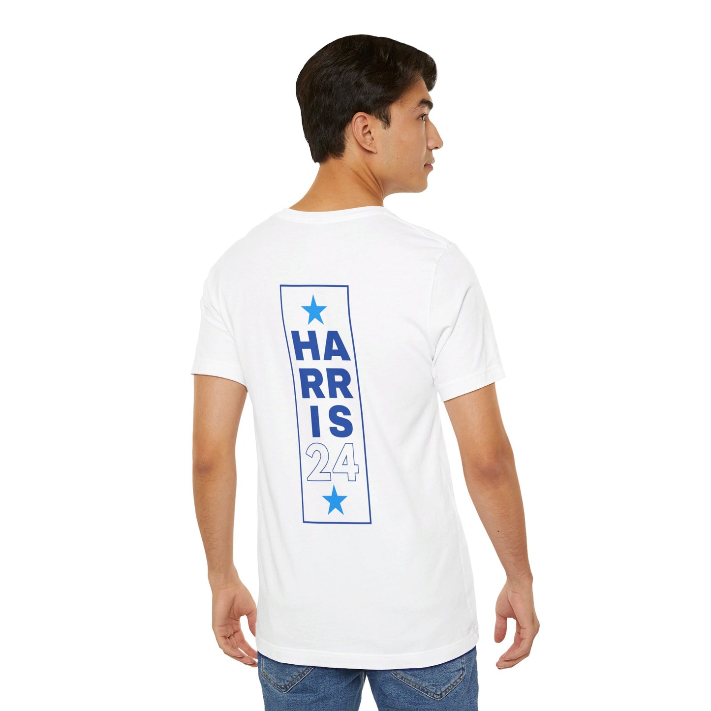 Harris "H" Logo + Harris 24 Tall Back | Unisex Jersey Short Sleeve Tee