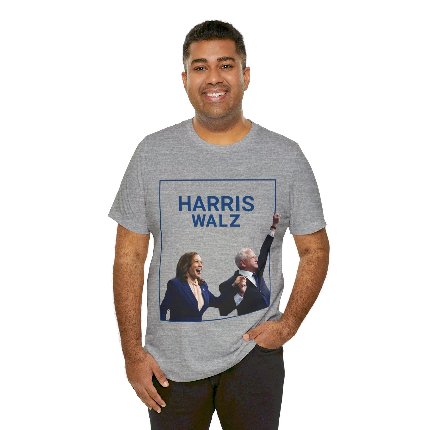 Harris Walz Fist Thrust | Unisex Jersey Short Sleeve Tee