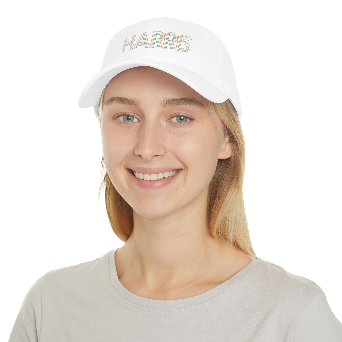 Harris Rainbow Pride Line Low Profile Baseball Cap