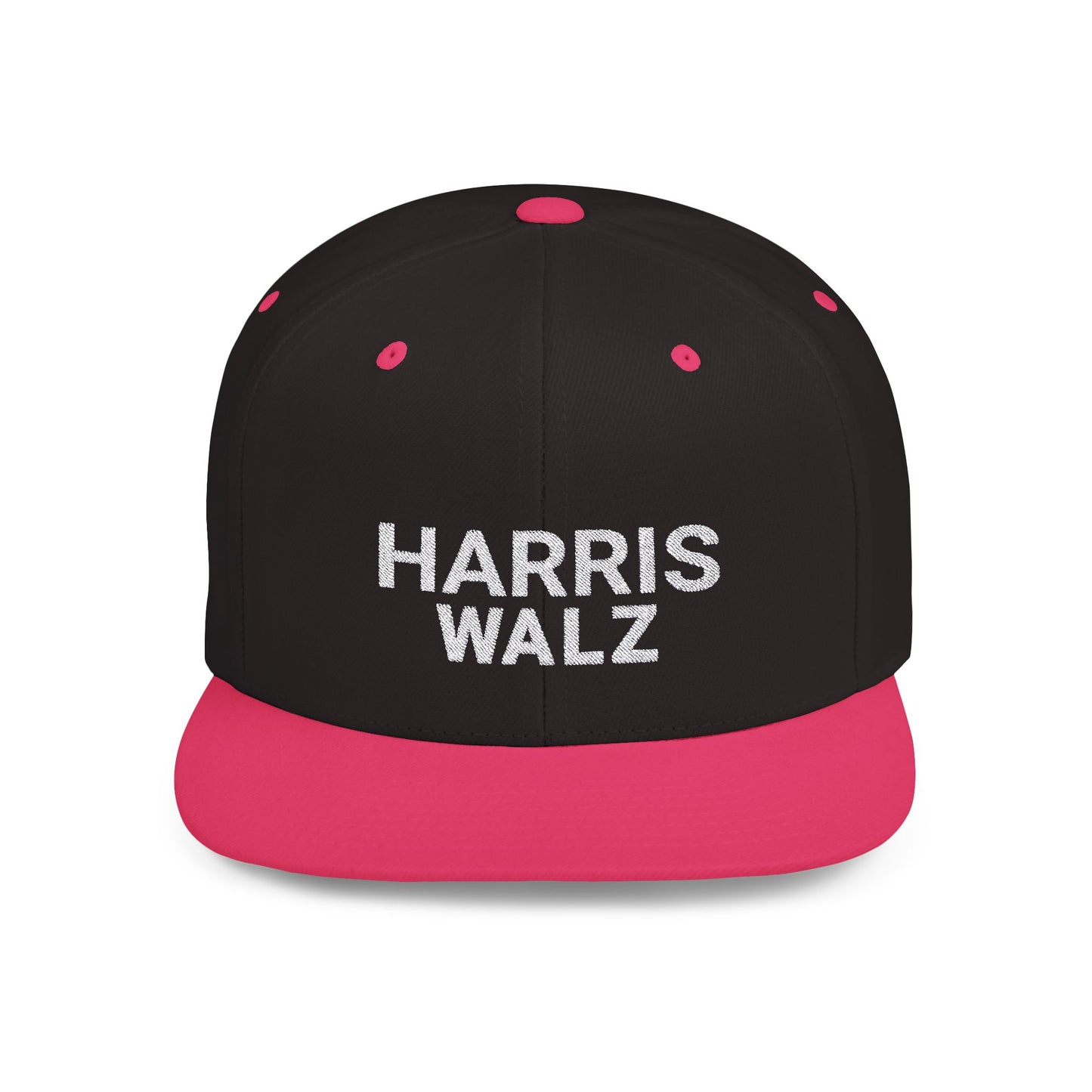 Harris Walz Flat Bill Snapback