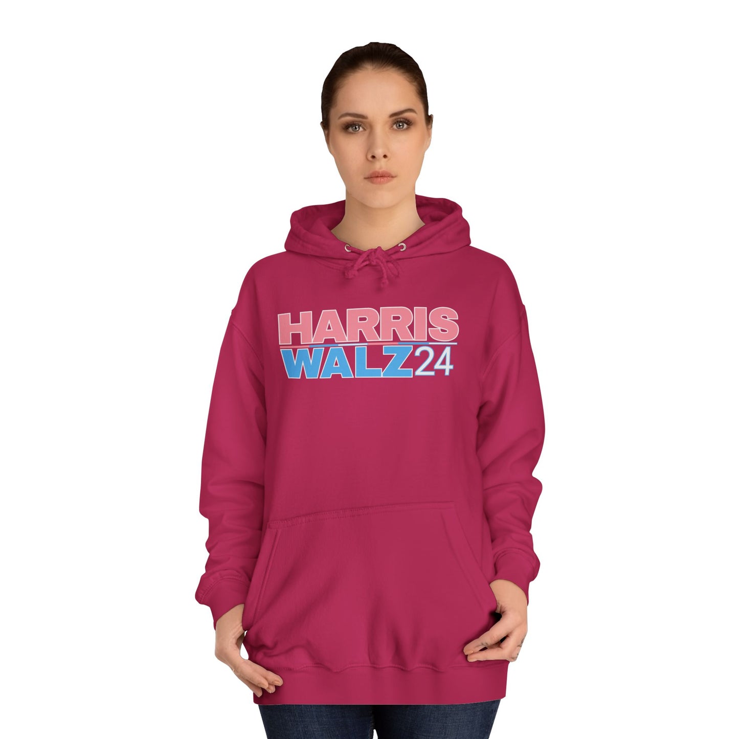 Harris Walls 24 Trans Pride Unisex College Hoodie