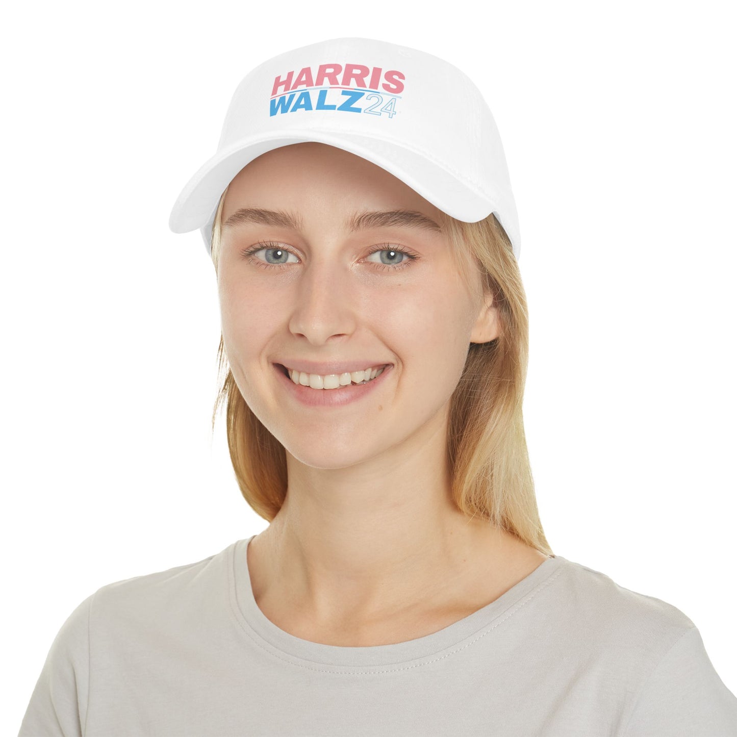 Harris Walz Trans Pride Line Low Profile Baseball Cap