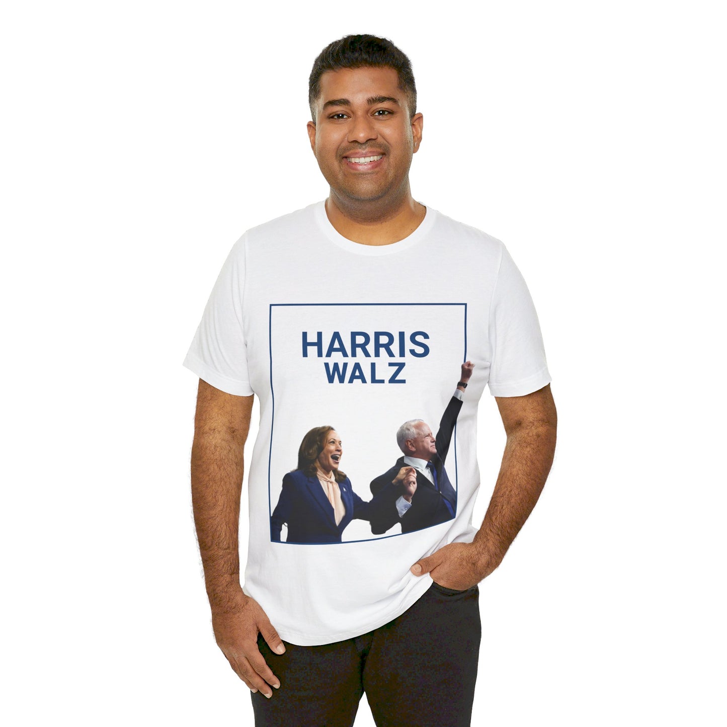 Harris Walz Fist Thrust | Unisex Jersey Short Sleeve Tee