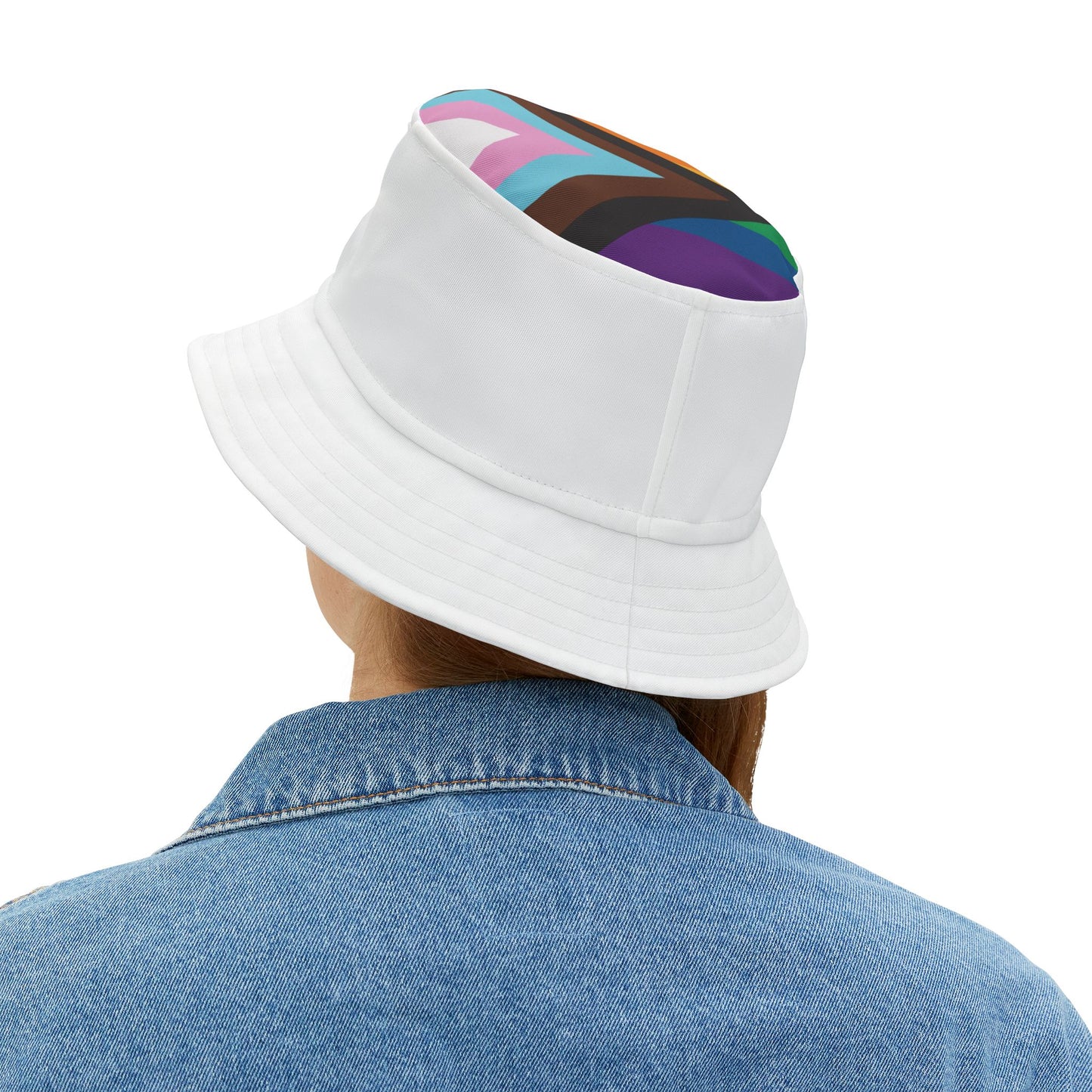 Inclusive Pride Kamala Harris Bucket Hat (AOP)