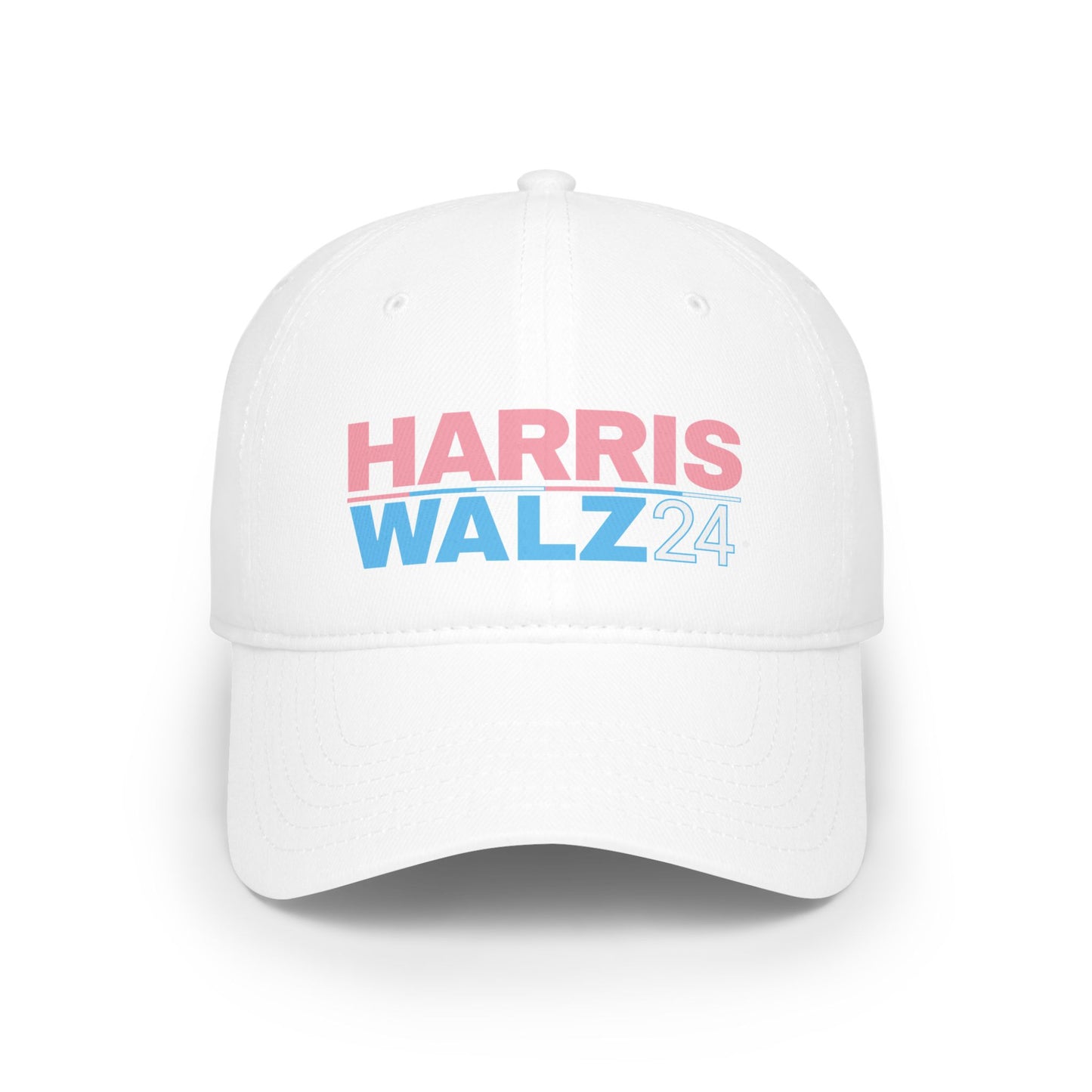 Harris Walz Trans Pride Line Low Profile Baseball Cap