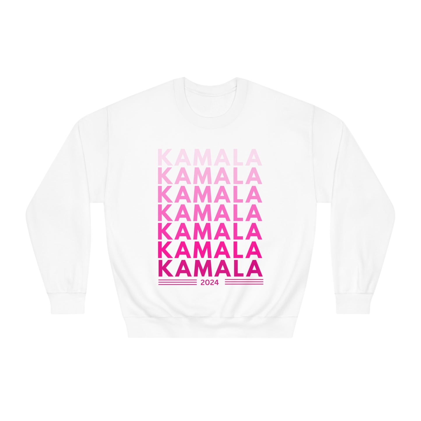 KAMALA 2024 (Pink) Unisex DryBlend® Crewneck Sweatshirt