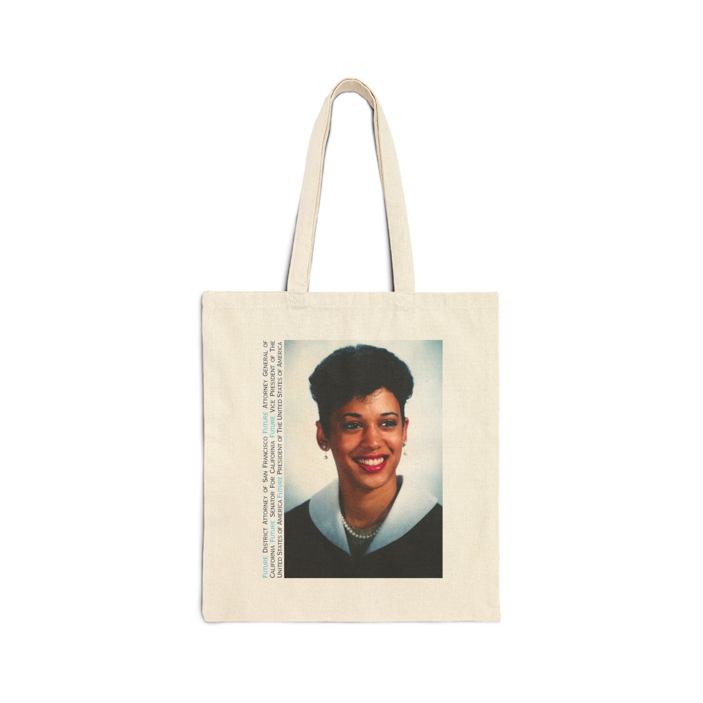 The Future of Kamala (1-sided) Premium Cotton Canvas Tote Bag