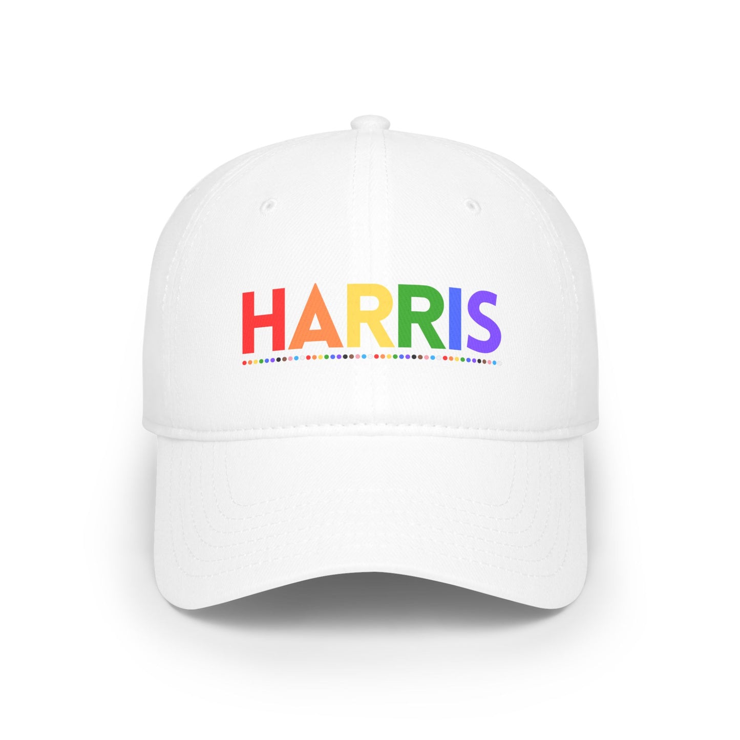 Harris Rainbow Dot Low Profile Baseball Cap