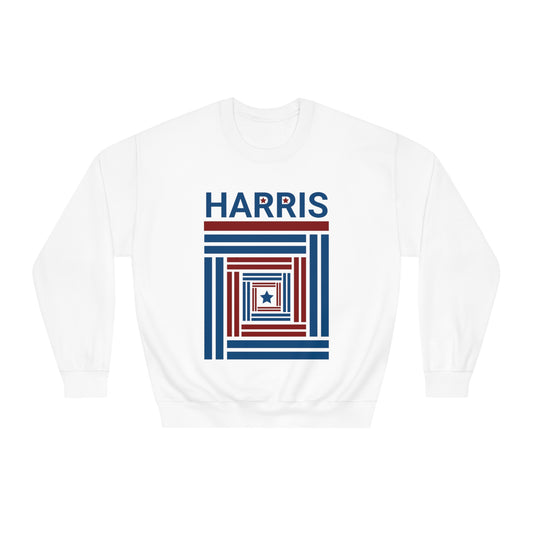 Harris Stars and Stripes Unisex DryBlend® Crewneck Sweatshirt