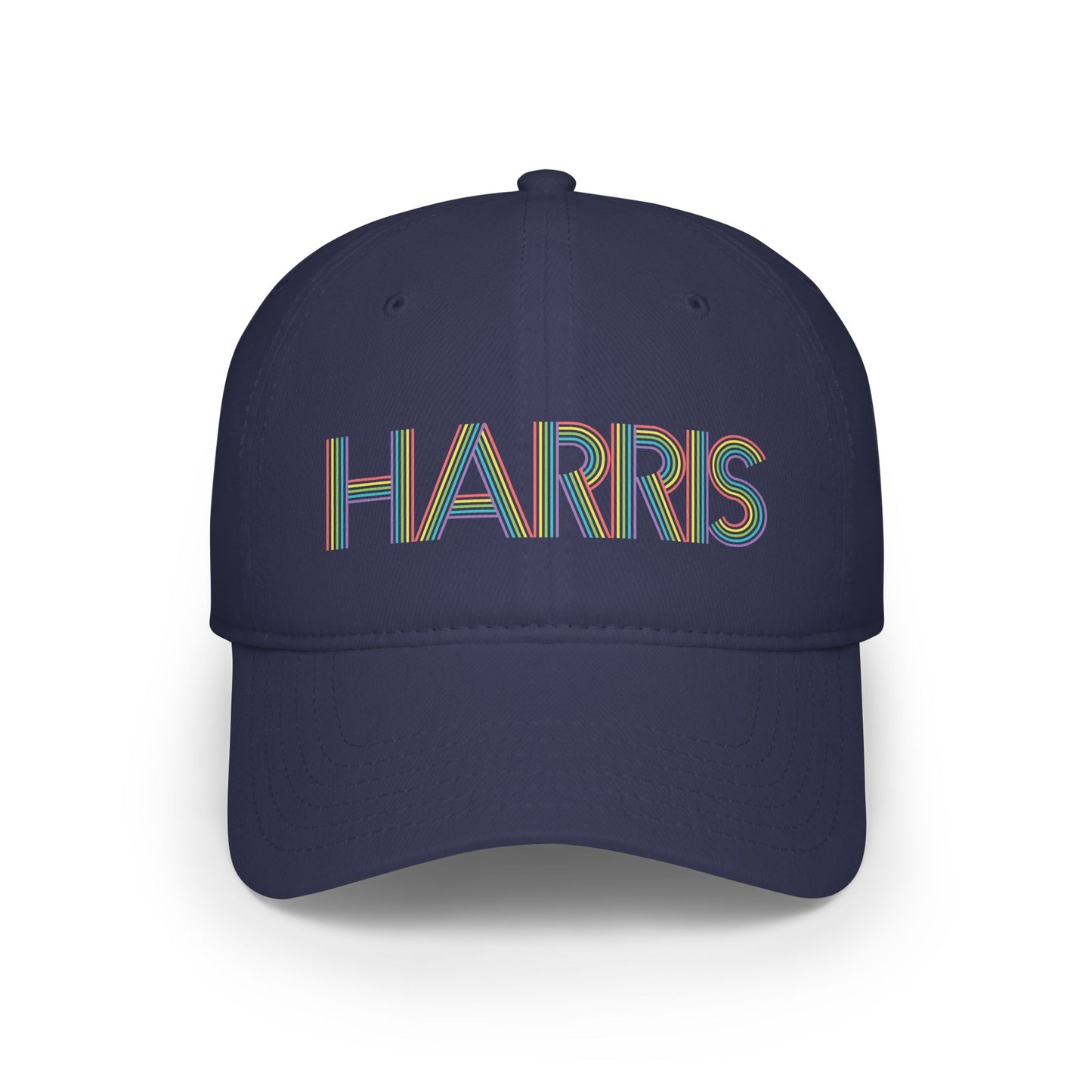 Harris Rainbow Pride Line Low Profile Baseball Cap