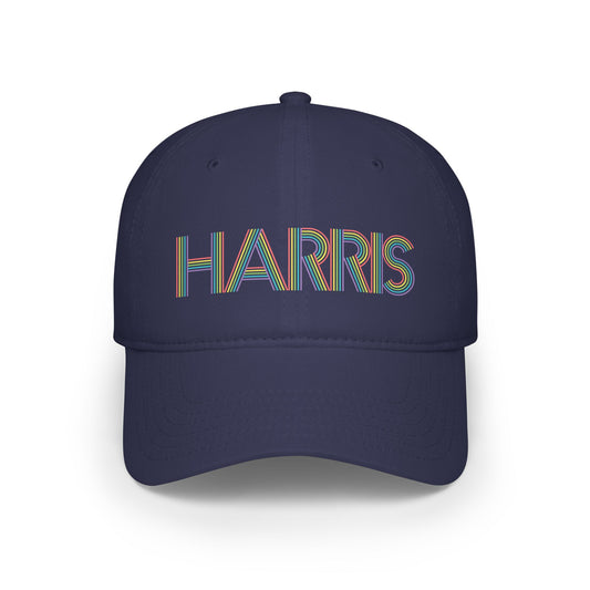 Harris Rainbow Pride Line Low Profile Baseball Cap