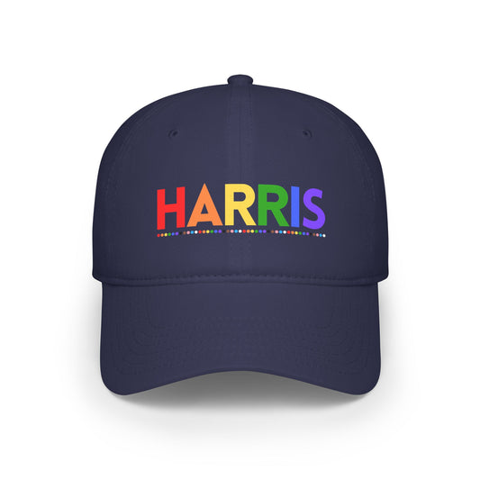 Harris Rainbow Dot Low Profile Baseball Cap