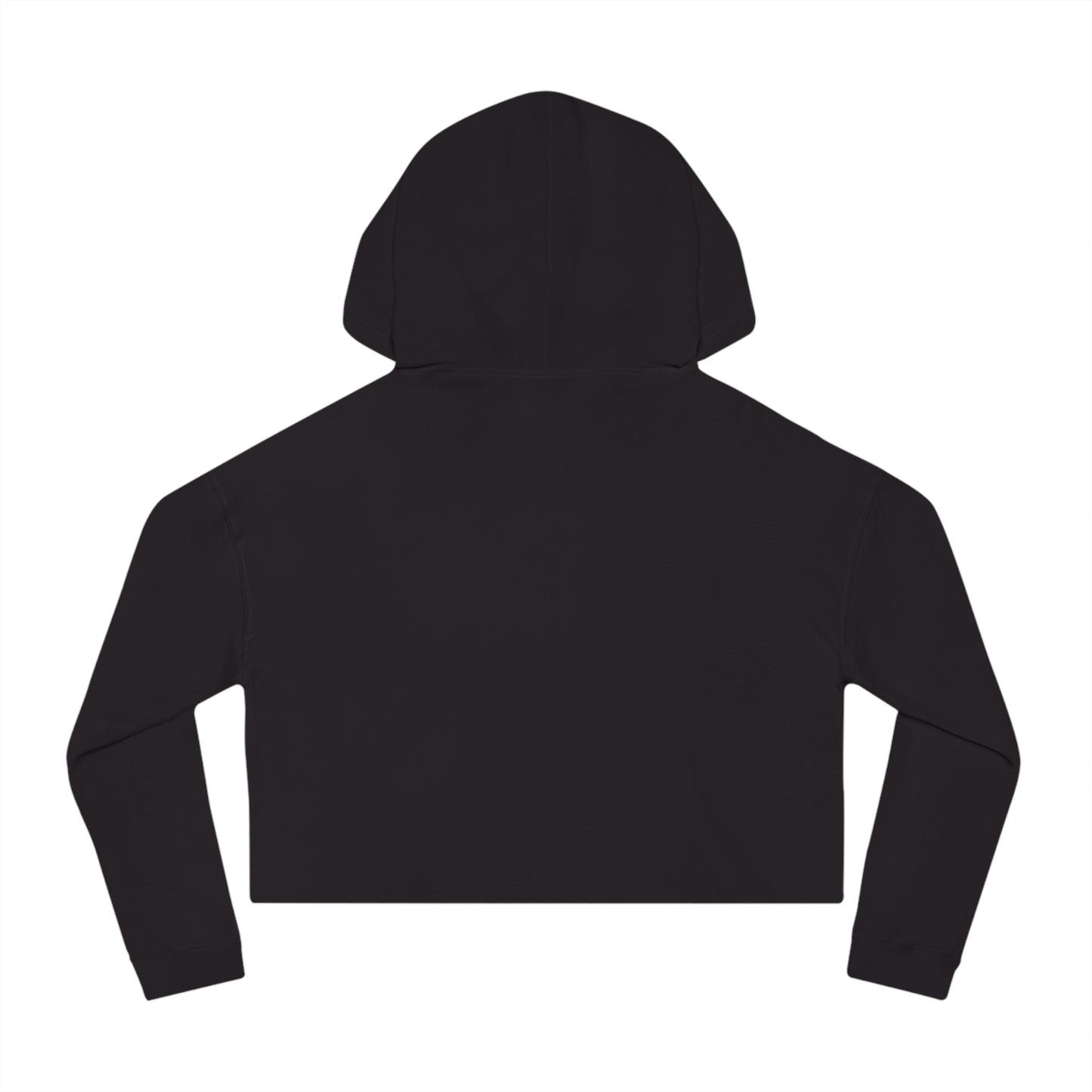 Harris "H" Logo Cropped Hooded Sweatshirt