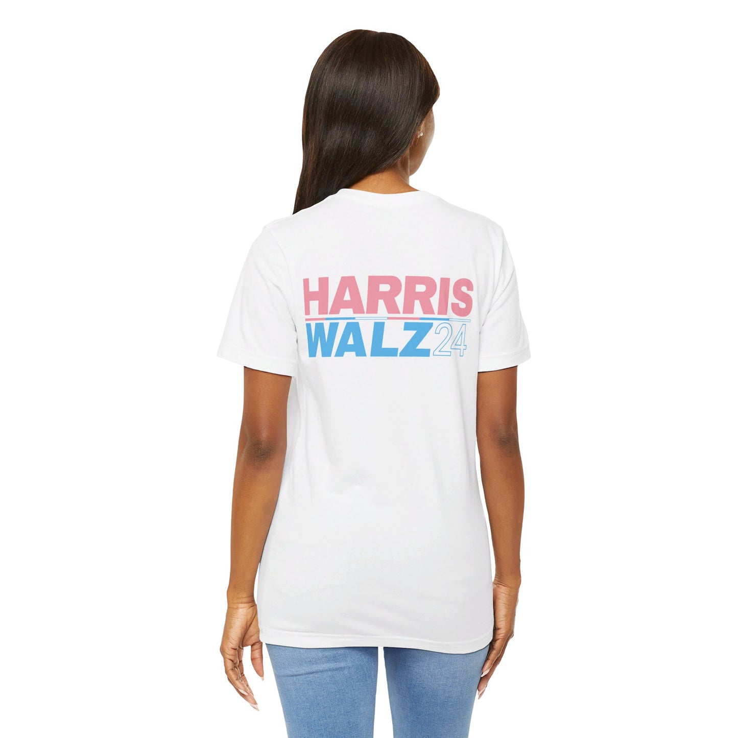 Trans Pride Harris Walz 24 | Unisex Jersey Short Sleeve Tee