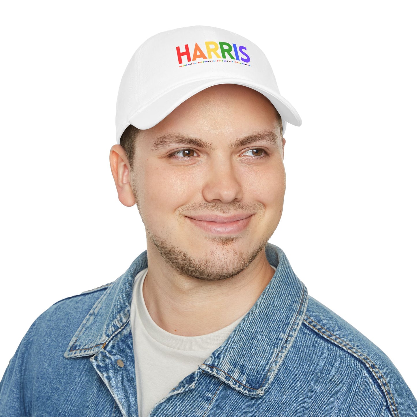 Harris Rainbow Dot Low Profile Baseball Cap