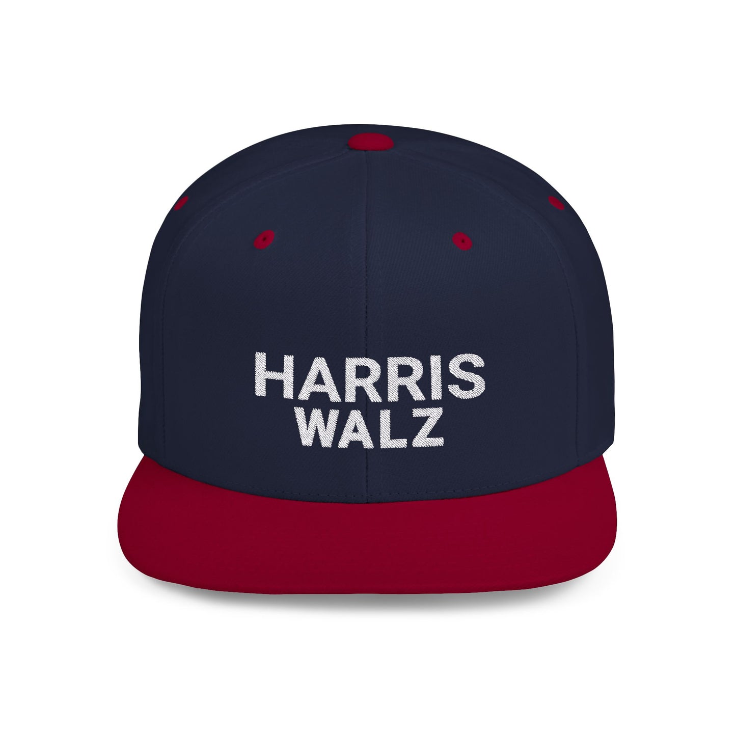 Harris Walz Flat Bill Snapback