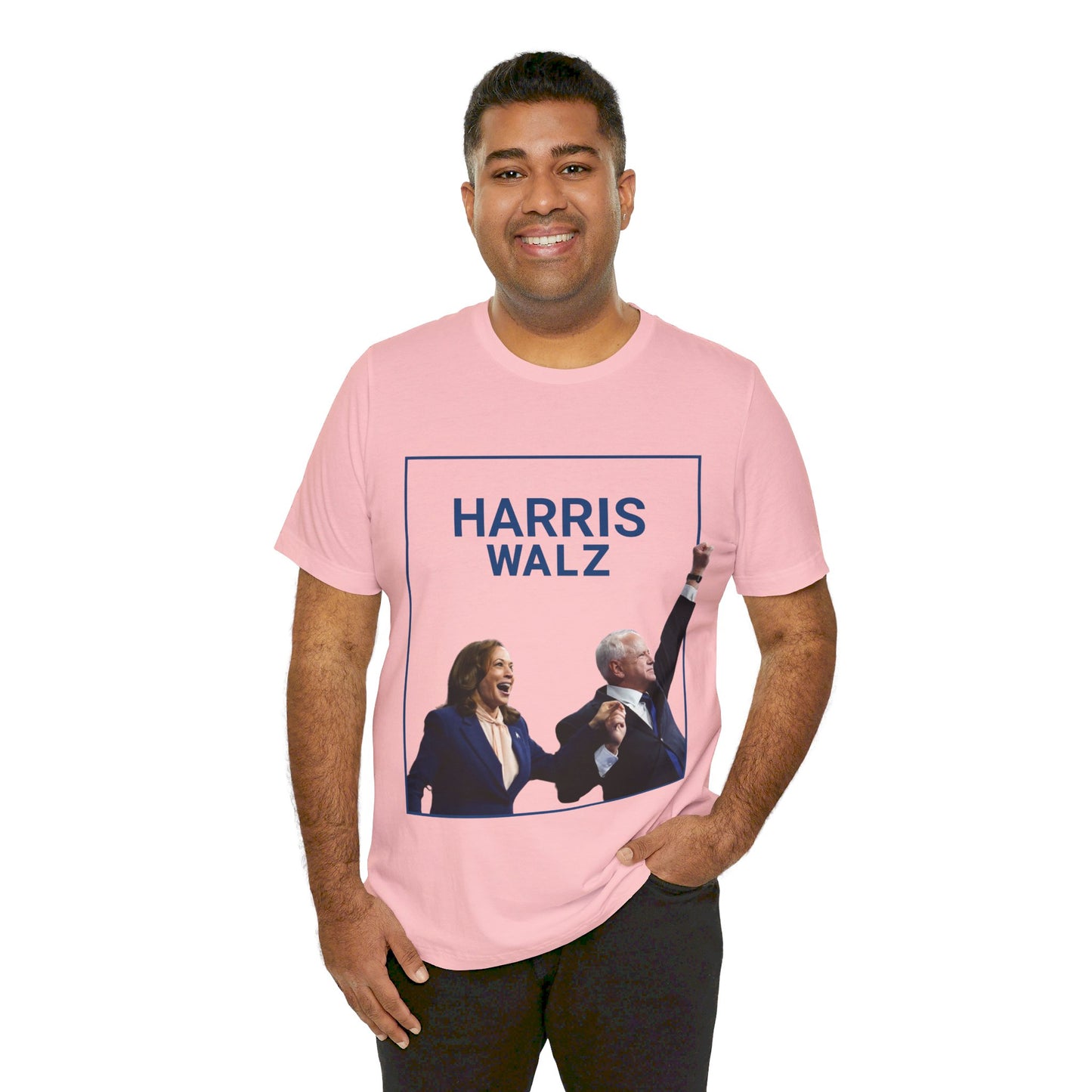 Harris Walz Fist Thrust | Unisex Jersey Short Sleeve Tee