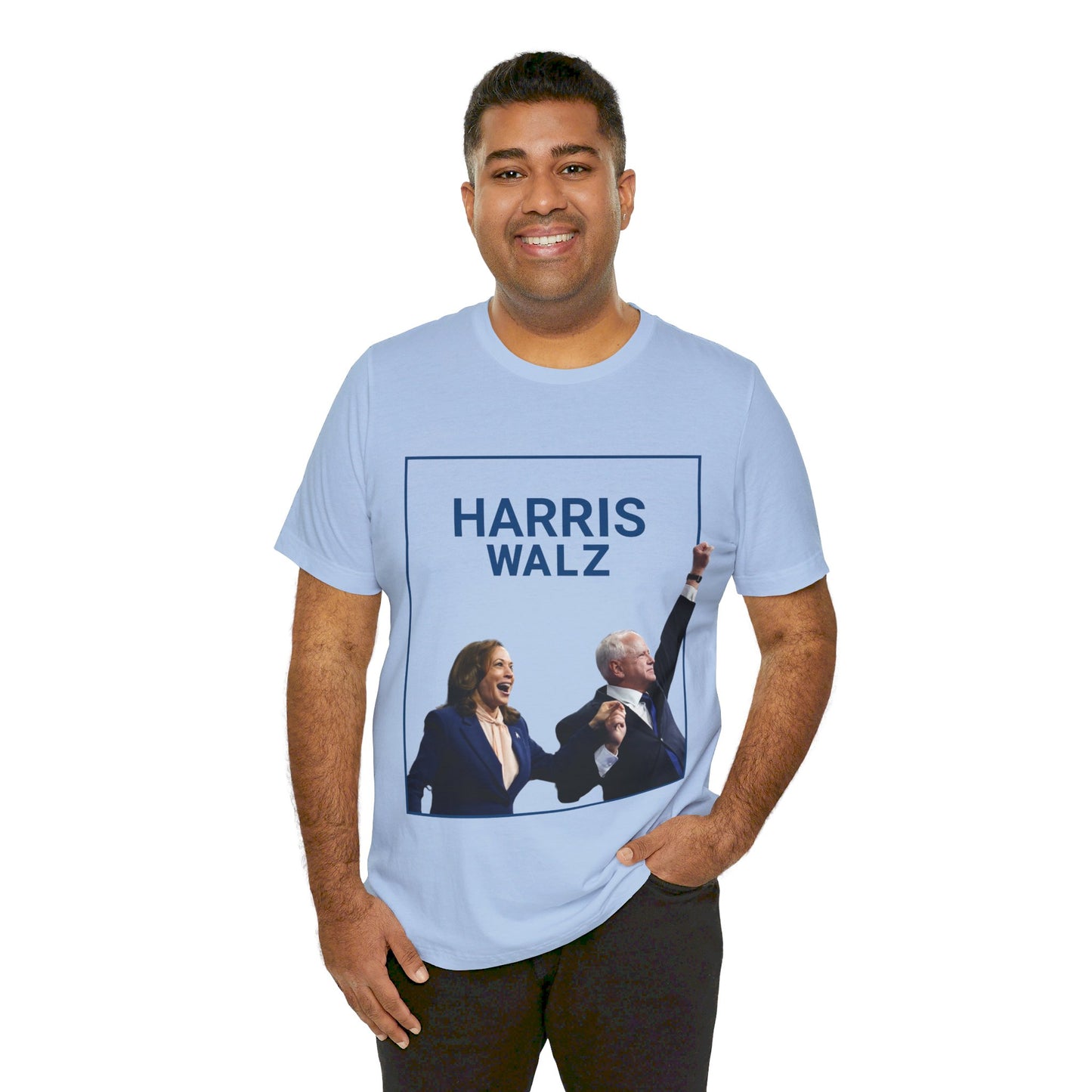 Harris Walz Fist Thrust | Unisex Jersey Short Sleeve Tee