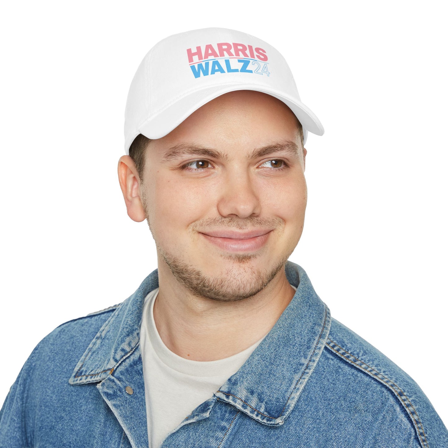 Harris Walz Trans Pride Line Low Profile Baseball Cap