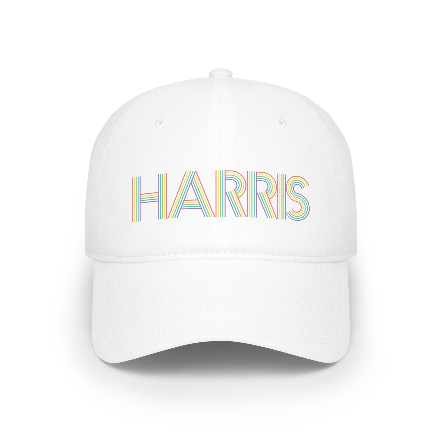 Harris Rainbow Pride Line Low Profile Baseball Cap