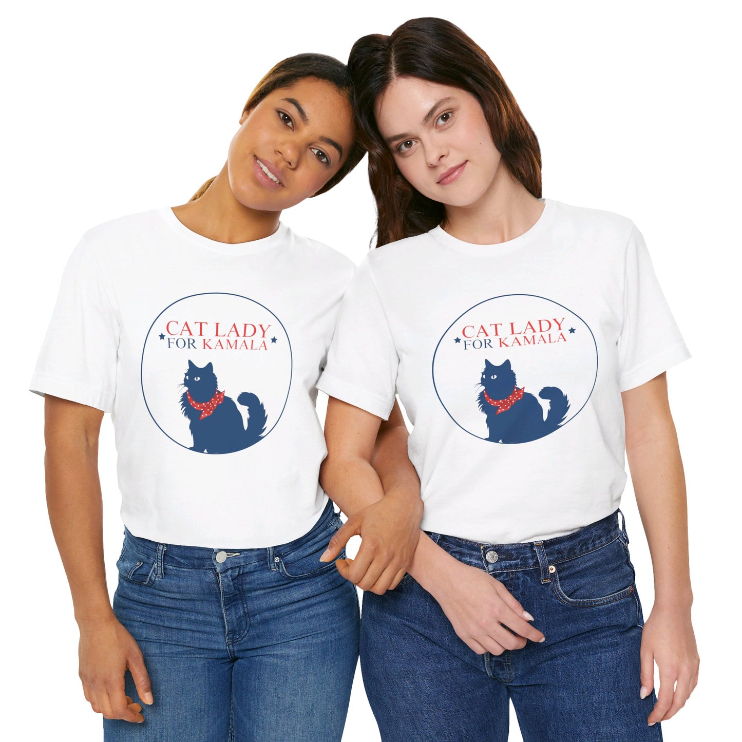 Cat Lady for Kamala | Unisex Jersey Short Sleeve Tee