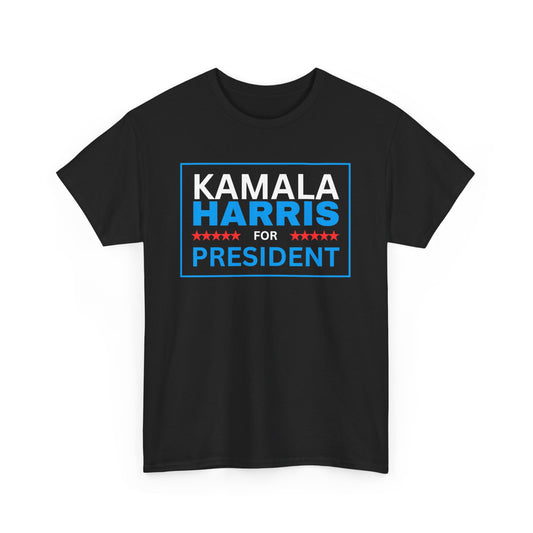 Kamala Harris for President #1 Unisex Heavy Cotton Tee