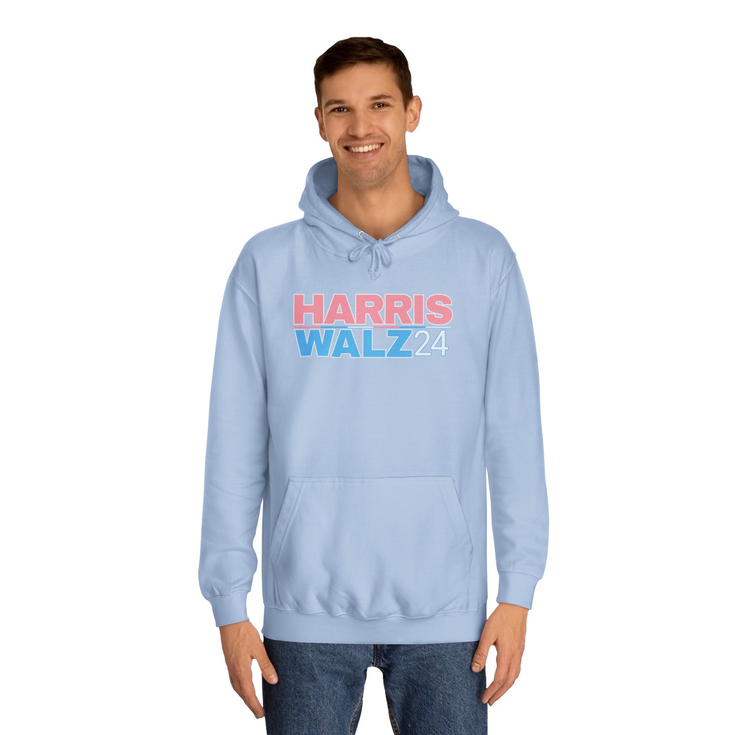 Harris Walls 24 Trans Pride Unisex College Hoodie