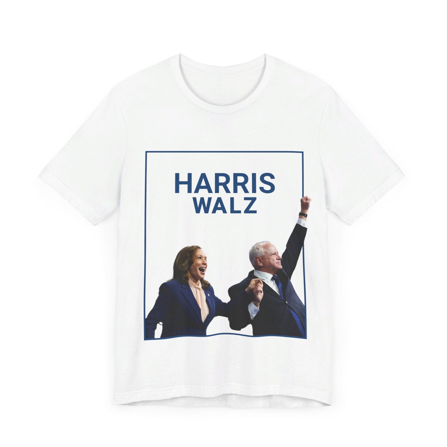 Harris Walz Fist Thrust | Unisex Jersey Short Sleeve Tee